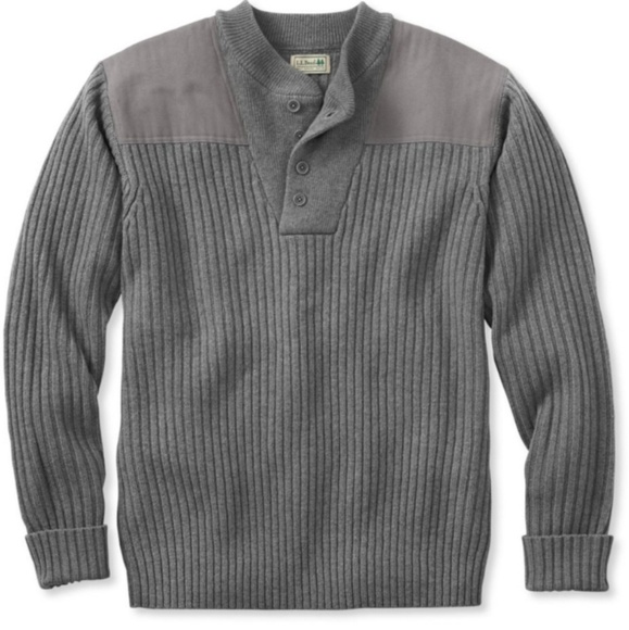 ll bean commando sweater henley